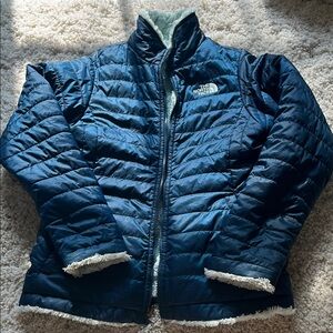 The North Face Blue Puffer Jacket